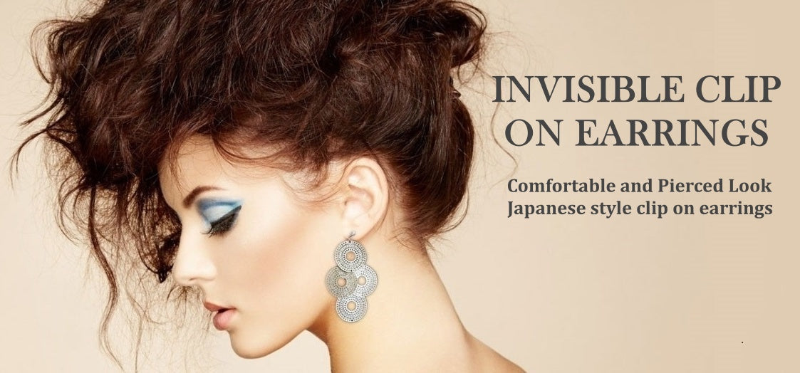 Monet style clip on earrings