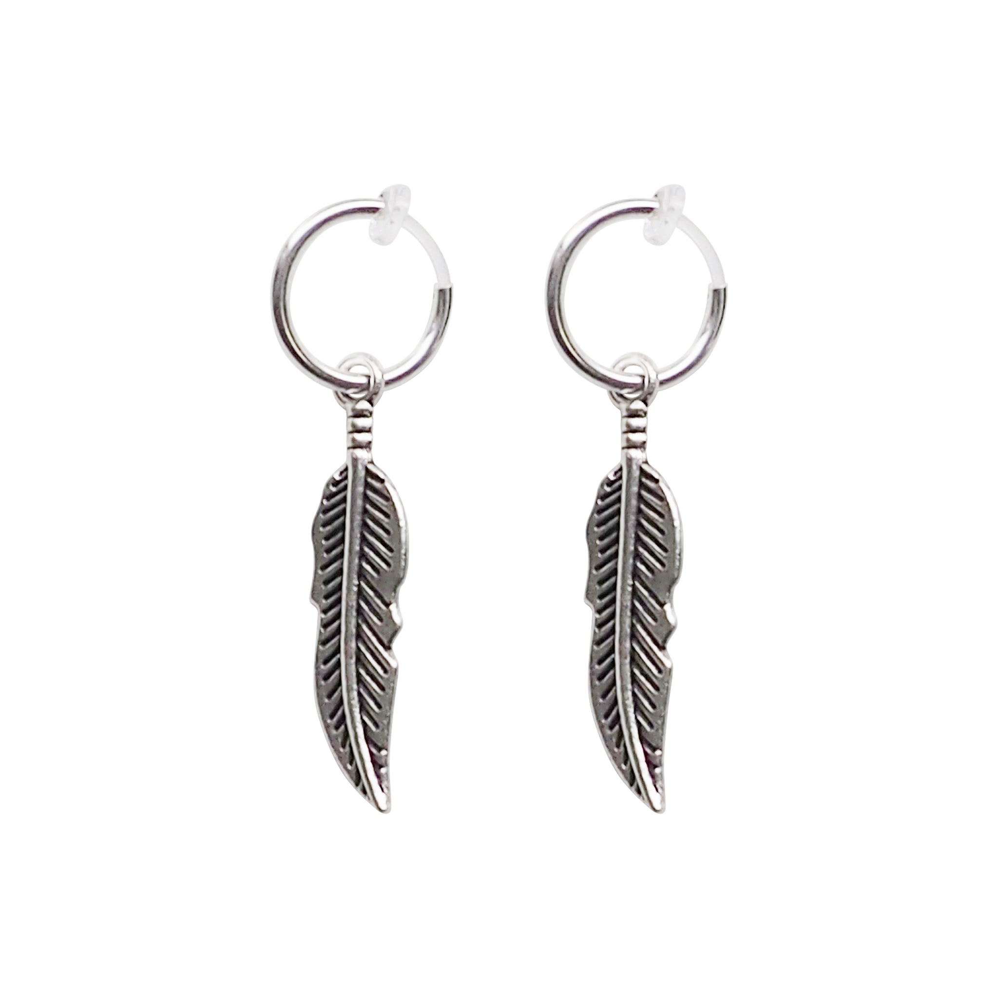 Unisex style clip on earrings