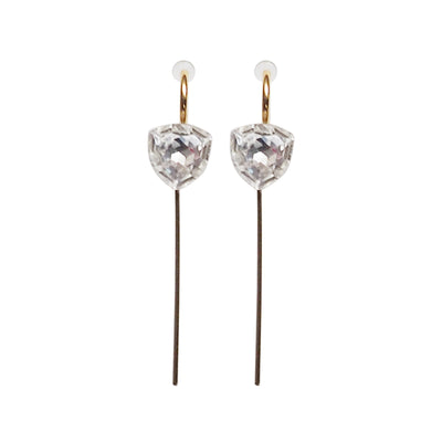 Gold Invisible Clip On Hoop Earrings Converters - Miyabi Grace