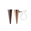 Small Silver Spike BTS K-POP Invisible Clip On Earrings