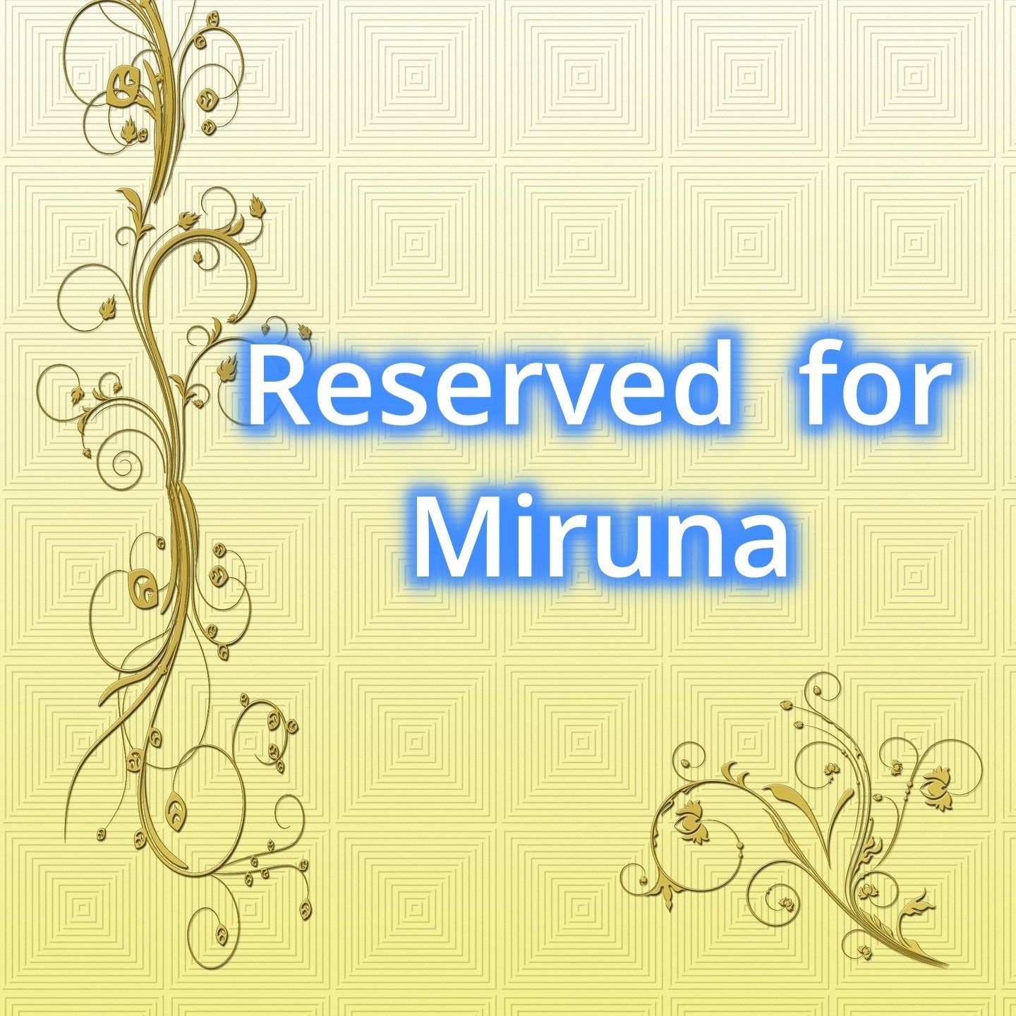 Reserved for Miruna