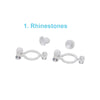 Best seller!  2 pairs of Pierced look and comfortable invisible clip on earring converters - Miyabi Grace