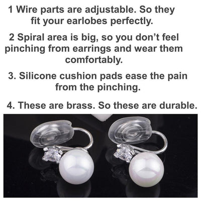 comfortable-pierced-look-Miyabi-Grace-Gold-35mm-Twisted-Hoop-Clip-Angle-Adjustable-Invisible-Spiral-Clip-On-Earrings